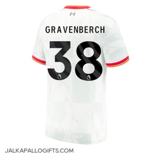 Liverpool Ryan Gravenberch #38 Kolmaspaita 2024-25 Lyhythihainen